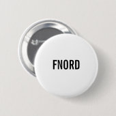 FNORD-Button Ronde Button 5,7 Cm (Voorkant /achterkant)