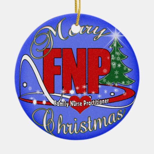 FNP CHRISTMAS ORNAMENT - FAMILIE NURSE PRACTITIONE (Voorkant)
