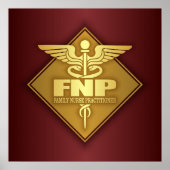 FNP (goud) (diamant) Poster (Voorkant)