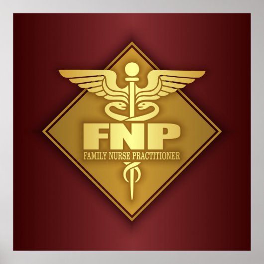 FNP (goud) (diamant) Poster (Voorkant)