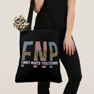 FNP-reeks: verpleegkundige Cheetah Print Tote Bag