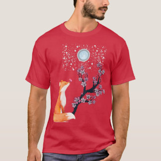 Fo Cherry Blossom Flower Japans Sakura Trees Kaw T-shirt