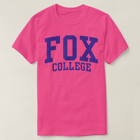 Fo College Oc0670 1384  T-shirt (Design voorkant)
