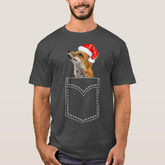 Fo in Pocket-kerstpajama Funny Foes Xmas Anim T-shirt