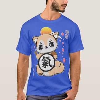 Fo met spirietkanji en Japanse kunst voor Ota T-shirt