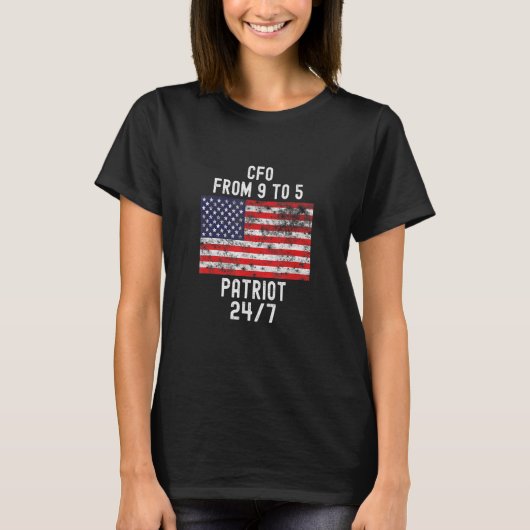 fo patrio patriotic , 4 juli vs - vlag t-shirt (Voorkant)