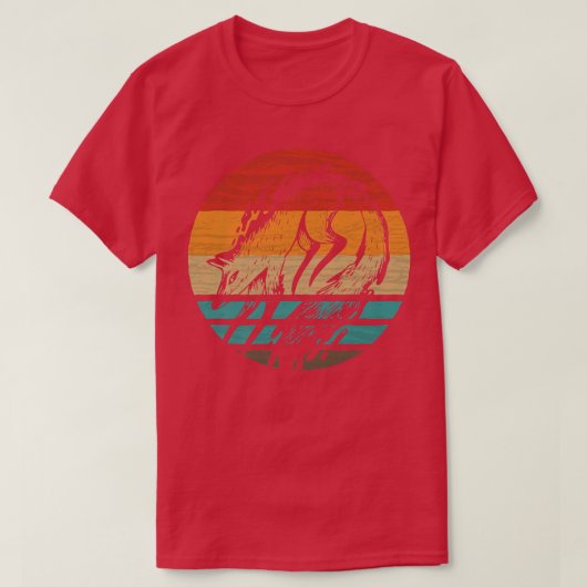 Fo Retro Stijl Vintage T-shirt (Design voorkant)