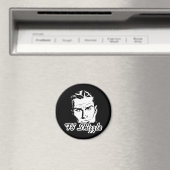 Fo' Shizzle Retro Man Magneet (Insitu (Vaatwasser))