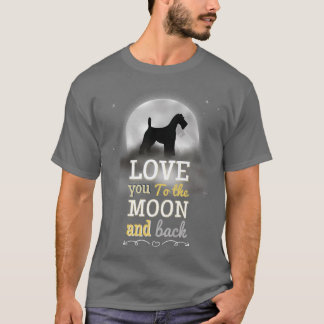 Fo Terrier Hond Liever Naar De Maan T-shirt