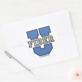 FOA - Fiber U grote stickers (Envelop)