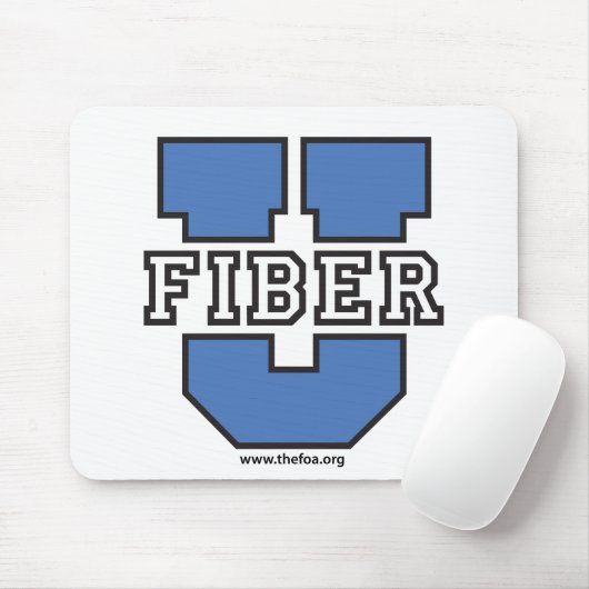 FOA - Fiber U-muispad Muismat (Met muis)