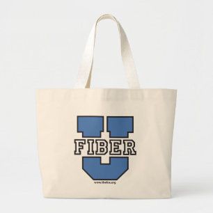 FOA - Vezel U grote canvas tas
