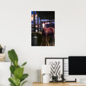 Foaalpaarden in de Barn Poster (Thuiskantoor)