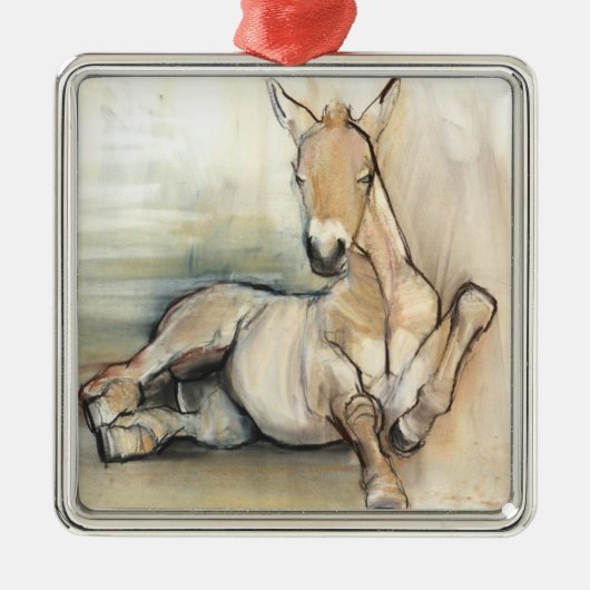 Foal 2012 metalen ornament (Voorkant)