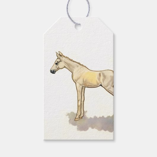 "Foal Friends" Gift Label van Esorada Cadeaulabel (Voorkant)
