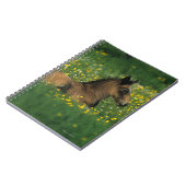 Foal Laying Down in Flowers Notitieboek (Linkerzijde)