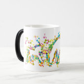 Foal met mam Splash Magische Mok (Voorkant links)