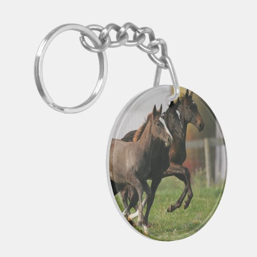Foal Running Sleutelhanger (Voorkant Links)