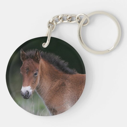 Foal Standing Sleutelhanger (Achterkant)