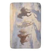 Foals at Play Badmat (Voorkant Verticaal)