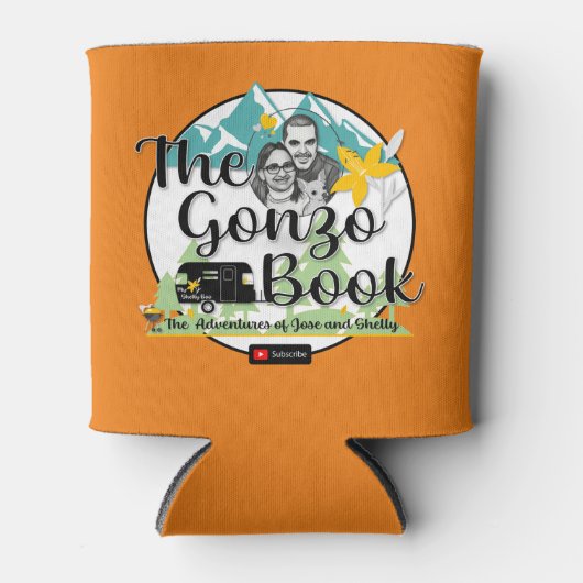 Foam Koelbox - The Gonzo Book Logo Blikjeskoeler (Voorkant)