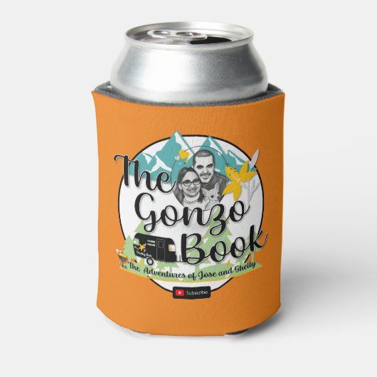 Foam Koelbox - The Gonzo Book Logo Blikjeskoeler (Blikje Achterkant)