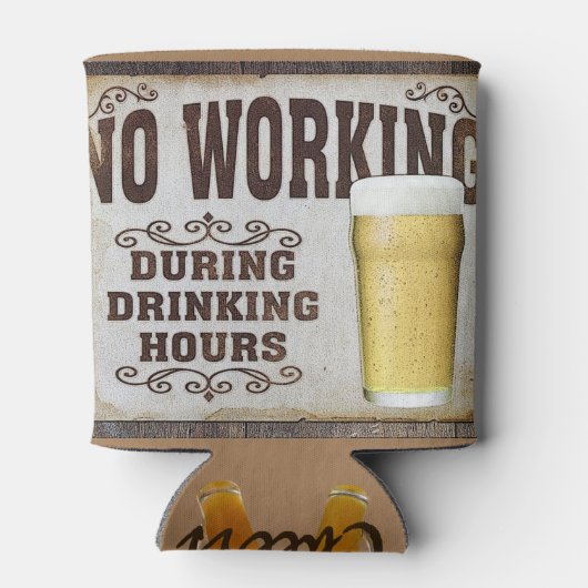 Foam Koelbox voor bier Drinkers Blikjeskoeler (Achterkant)