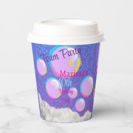 Foam Party Verjaardag Papieren Bekers
