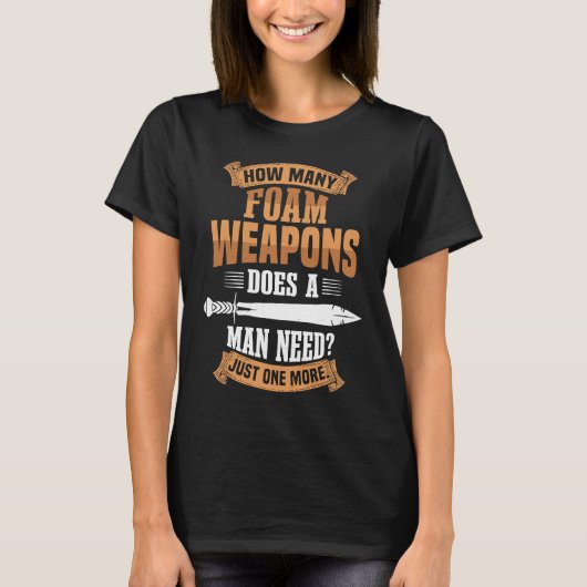 Foam Weapons RPG Rol Spelen Larper Fantasy & Lar T-shirt (Voorkant)