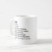 Foamer - Steam Diesel Train Enthusiast Railfan Koffiemok (Voorkant links)