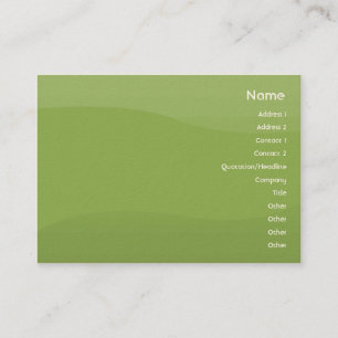 Foamgreen Waves - Chubby Visitekaartje