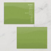 Foamgreen Waves - Chubby Visitekaartje (Voorkant / Achterkant)