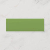 Foamgreen Waves - Skinny Mini Visitekaartje (Achterkant)