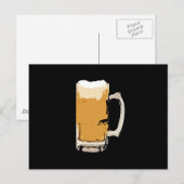 Foamie Mok van de Pop van bier Briefkaart (Voorkant / Achterkant)