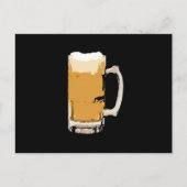 Foamie Mok van de Pop van bier Briefkaart (Voorkant)