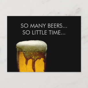 Foamy Beer Mok Briefkaart