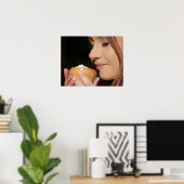 Foamy Treat Poster (Thuiskantoor)