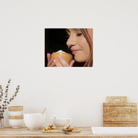 Foamy Treat Poster (Keuken)