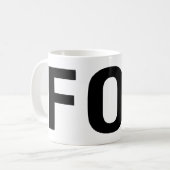 FOB Friend of Bill W Koffiemok (Voorkant links)