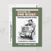 FOB Haiku Book cover briefkaart (Voorkant / Achterkant)