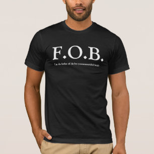 FOB - Vader van de bruidsschat - Zwart T-shirt