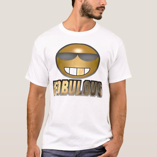 Fobulous Gold T-shirt (Voorkant)