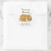 Focaccia Brood Thuisgemaakte Gift Label (Tas)