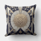Focal Yantra Polyester 51 x 51 cm Gooi Kussen (Achterkant)