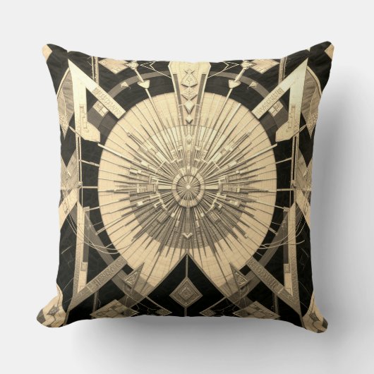 Focal Yantra Polyester 51 x 51 cm Gooi Kussen (Voorkant)