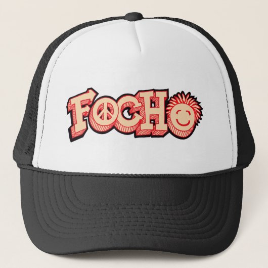 Focho Label Trucker Hat Pet (Voorkant)