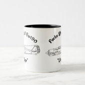 Focke-Wulf FW190 Tweekleurige Koffiemok (Center)