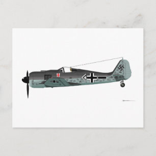 Focke-Wulf FW-190 Briefkaart