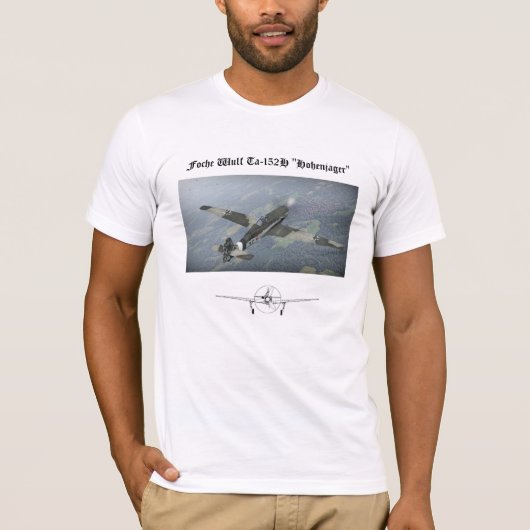 Focke Wulf Ta-152H T-shirt (Voorkant)