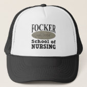 Focker School of Nursing Funny Trucker Pet (Voorkant)